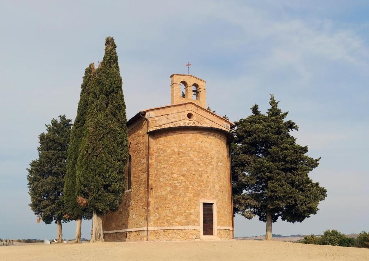 L' Antica Oliviera D'Orcia Apartamento San Quirico dʼOrcia Exterior foto